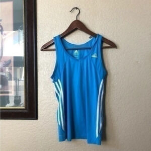 adidas Tank Top V Neck Performance Essential Size Small
